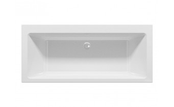 Ванна акрилова Riho Rethink Cubic WALL 180x80 см, пряма, біла глянцева з функцією Riho FALL (B160002005) Ванна акрилова Riho Rethink Cubic WALL 180x80 см, пряма, біла глянцева з функцією Riho FALL (B160002005)