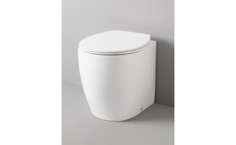Підлоговий унітаз ArtCeram Step, glossy white (STV0020100) Підлоговий унітаз ArtCeram Step, glossy white (STV0020100)