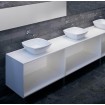 Умивальник на стільницю ArtCeram Fuori corner quadro, white (TFL0110100)