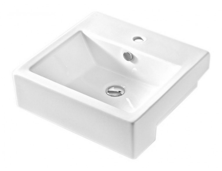 Умивальник на стільницю ArtCeram Fuori box semincasso, white (TFL0230100)