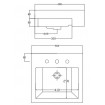 Умивальник на стільницю ArtCeram Fuori box semincasso, white (TFL0230100)