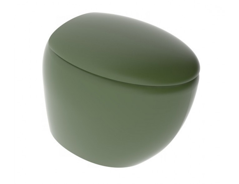 Підлоговий унітаз GSG TOUCH 55 см Smart Clean Olive (TOWC01SC026)
