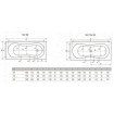Ванна Radaway Iria 170x75 +ніжки (WA1-01-170x075U)