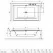 Акрилова ванна для двох осіб Radaway Itea Lux 190x120 см + ніжки (WA1-29-190x120U) Акрилова ванна для двох осіб Radaway Itea Lux 190x120 см + ніжки (WA1-29-190x120U)