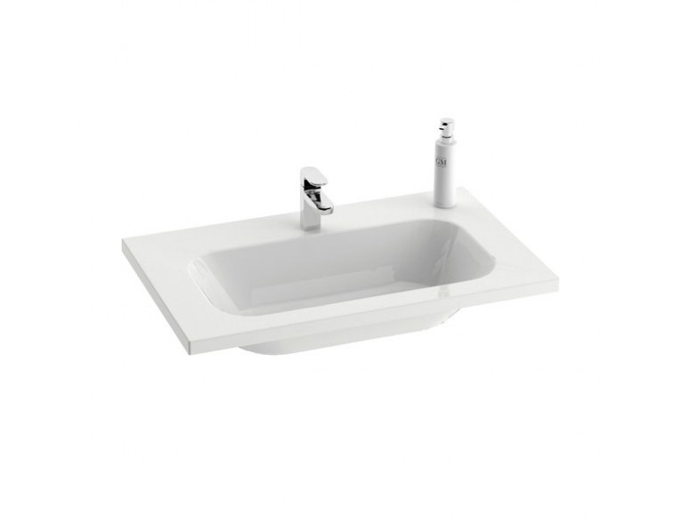Умивальник Ravak Chrome 700 з прихованим переливом (XJG01270000)