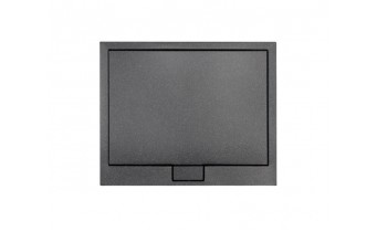Душовий піддон акриловий, прямокутний Besco Axim Ultraslim 120x80 см (BAX-128-P)