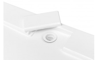 Душовий піддон акриловий, прямокутний Besco Axim Ultraslim 120x80 см (BAX-128-P)