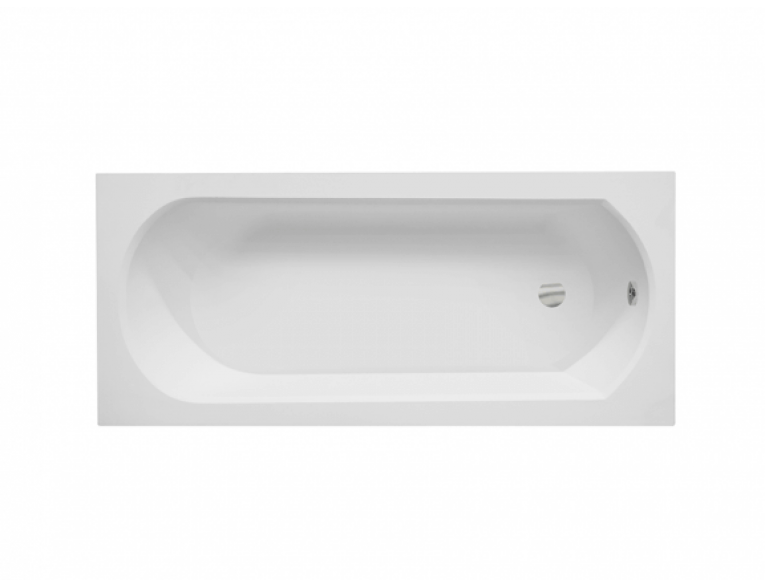 Ванна акрилова Besco Intrica 160x75, пряма (WAIN-160-PK)