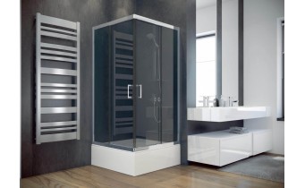 Душова кабіна Besco Modern 80x80x165, графітне скло (MK-80-165-G) Душова кабіна Besco Modern 80x80x165, графітне скло (MK-80-165-G)