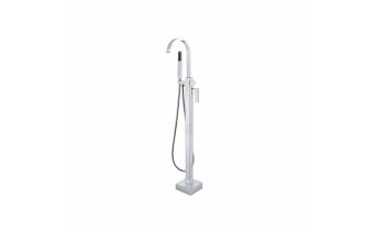 Окремостоячий підлоговий змішувач Besco Modern II, хром (BW-MII-CH)