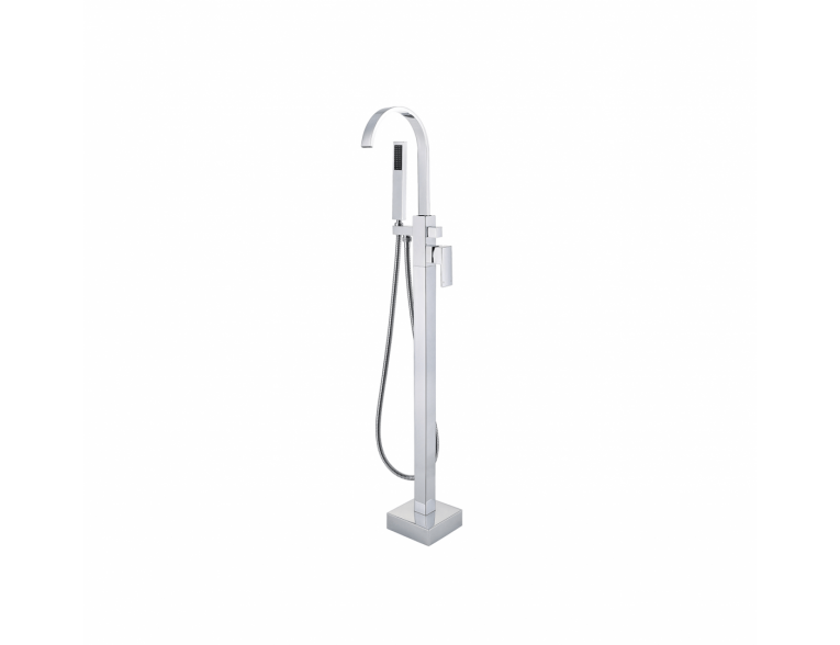 Окремостоячий підлоговий змішувач Besco Modern II, хром (BW-MII-CH)