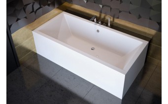 Ванна акрилова Besco Quadro 170x75, пряма (WAQ-170-PK)
