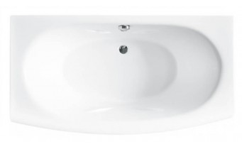 Ванна акрилова Besco Telimena 180x85, пряма (WAT-180-JA)
