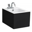 Підвісне біде ArtСeram Block, black white (BKB0010150)