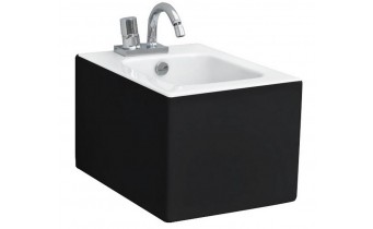 Підвісне біде ArtСeram Block, black white (BKB0010150)