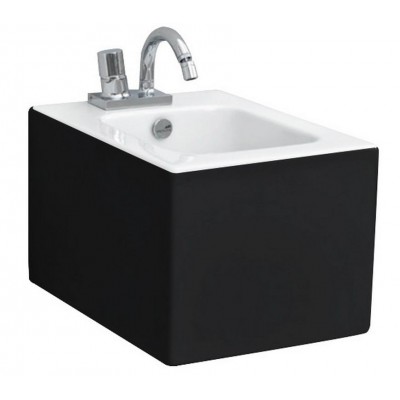 Підвісне біде ArtСeram Block, black white (BKB0010150) Підвісне біде ArtСeram Block, black white (BKB0010150)