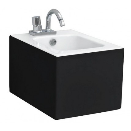 Підвісне біде ArtСeram Block, black white (BKB0010150)