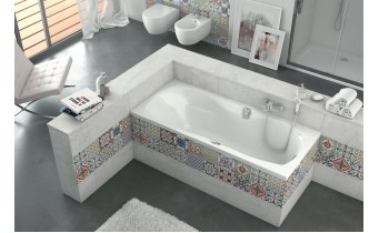 Ванна акрилова Excellent Canyon ІІ 150x75 см (WAEX.CNN15WH+RCR)