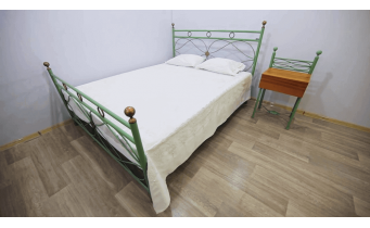 Двоспальне ліжко Метал-дизайн Bella-Letto Віченца 160x190 (MT-BL-D-V1)