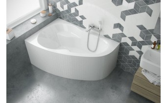Ванна акрилова Excellent Newa Plus 140x95 мм, Лівостороння (WAEX.NEL14WH)