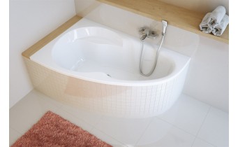 Ванна акрилова Excellent Newa Plus 140x95 мм, Лівостороння (WAEX.NEL14WH)