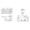 Ванна кварилова Villeroy&Boch Oberon 180x80x62 см (UBQ180OBE2V-01)
