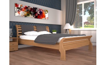 Двоспальне ліжко ТИС Ретро 2 160x200, Бук (TYS341) Двоспальне ліжко ТИС Ретро 2 160x200, Бук (TYS341)