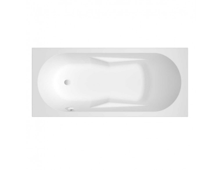 Акрилова ванна Riho Lazy Plug & Play 170x75 L, пряма + ніжки (BD80005)
