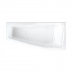 Акрилова ванна Riho Rethink Space Plug & Play 160x75 L, асиметрична з сифоном click / clack + ніжки (BD82005)