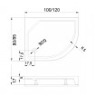 Панель для піддону NEW TRENDY NEW MAXIMA 120x85x13,5 см (O-0133) Панель для піддону NEW TRENDY NEW MAXIMA 120x85x13,5 см (O-0133)