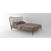 Двоспальне ліжко WoodSoft Orlean / Орлеан 160x200, Ясень (Orlean160200JAS)