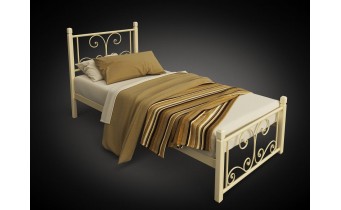 Односпальне ліжко Tenero Nartsuz / Нарцис 90x200 на деревяних ногах (T-NAR4)