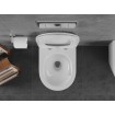 Унітаз безобідковий Mexen Lena Tornado Rimless з тонким сидінням soft-close, Duroplast Super Slim, глянцевий білий Унітаз безобідковий Mexen Lena Tornado Rimless з тонким сидінням soft-close, Duroplast Super Slim, глянцевий білий