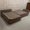 Кутовий розкладний диван ВІКОМеблі Релакс / Relax, кут 7, коричневий (Viko-Relax3)