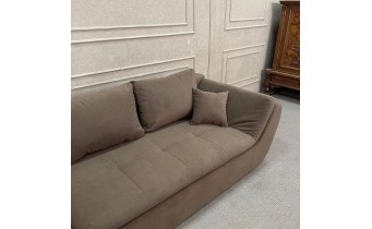 Кутовий розкладний диван ВІКОМеблі Релакс / Relax, кут 7, коричневий (Viko-Relax3)