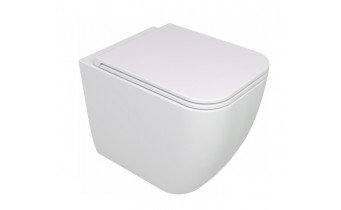 Унітаз підлоговий GSG BRIO 52,5 см Smart Clean white matt (BRWC01001)
