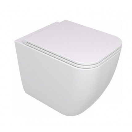 Унітаз підлоговий GSG BRIO 52,5 см Smart Clean white matt (BRWC01001)