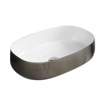 Умивальник на стільницю ArtCeram Cognac 55, platinum (COL0030157)