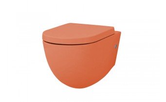 Підвісний унітаз ArtCeram File 2.0, orange cameo (FLV0011300) Підвісний унітаз ArtCeram File 2.0, orange cameo (FLV0011300)