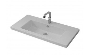 Врізний умивальник ArtCeram Gap 86, white (GPL0030100)