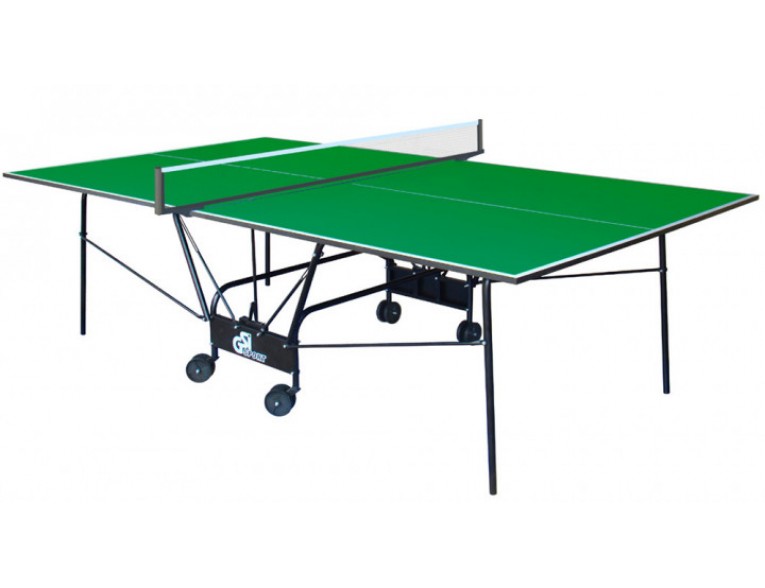 Стіл для настільного тенісу GSI-sport Compact Light 274x152,5x76 см Green
