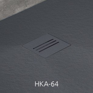 Решітка для піддону Radaway Kyntos Grid сталь/антрацит (HKA-64)