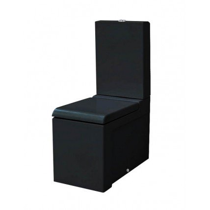 Унітаз моноблок ArtCeram La Fontana, glossy black (LFV0030300)
