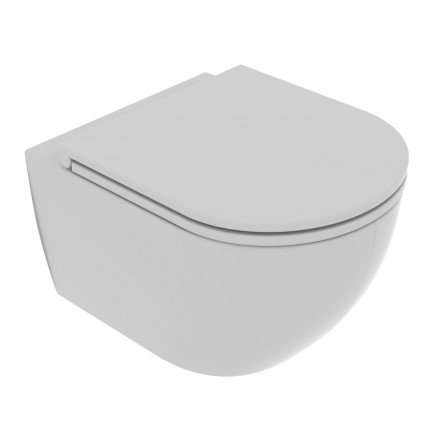 Підвісний унітаз GSG LIKE XXS 48,5 см Smart Clean matt Cloud (LKWCSOXXS019)