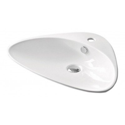 Умивальник на стільницю ArtCeram Plettro, white (PTL0010100) Умивальник на стільницю ArtCeram Plettro, white (PTL0010100)