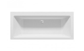 Ванна акрилова Riho Rethink Cubic WALL 180x80 см, пряма, біла глянцева з функцією Riho FALL (B160002005) Ванна акрилова Riho Rethink Cubic WALL 180x80 см, пряма, біла глянцева з функцією Riho FALL (B160002005)