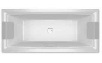 Ванна акрилова Riho Still Square LED 180x80 см, R підголівник з права і ліва (BR0100500K00132)