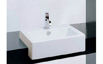 Умивальник на стільницю ArtCeram Fuori box semincasso, white (TFL0230100)