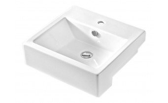 Умивальник на стільницю ArtCeram Fuori box semincasso, white (TFL0230100)