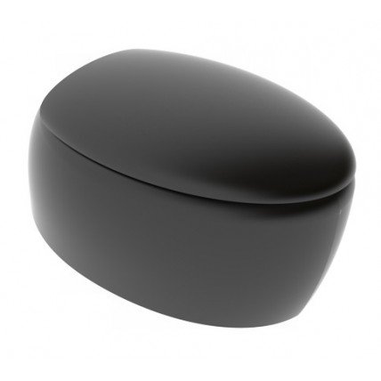 Підвісний унітаз GSG TOUCH 55 см Smart Clean matt Black (TOWCSOSC003)